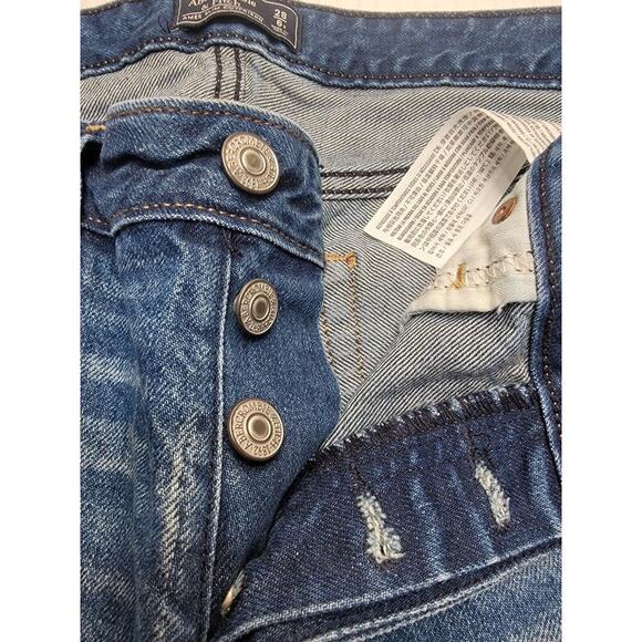 Abercrombie & Fitch Jeans Womens 28 Ames Slim Boyfriend Mid Rise Distressed - Picture 5 of 10
